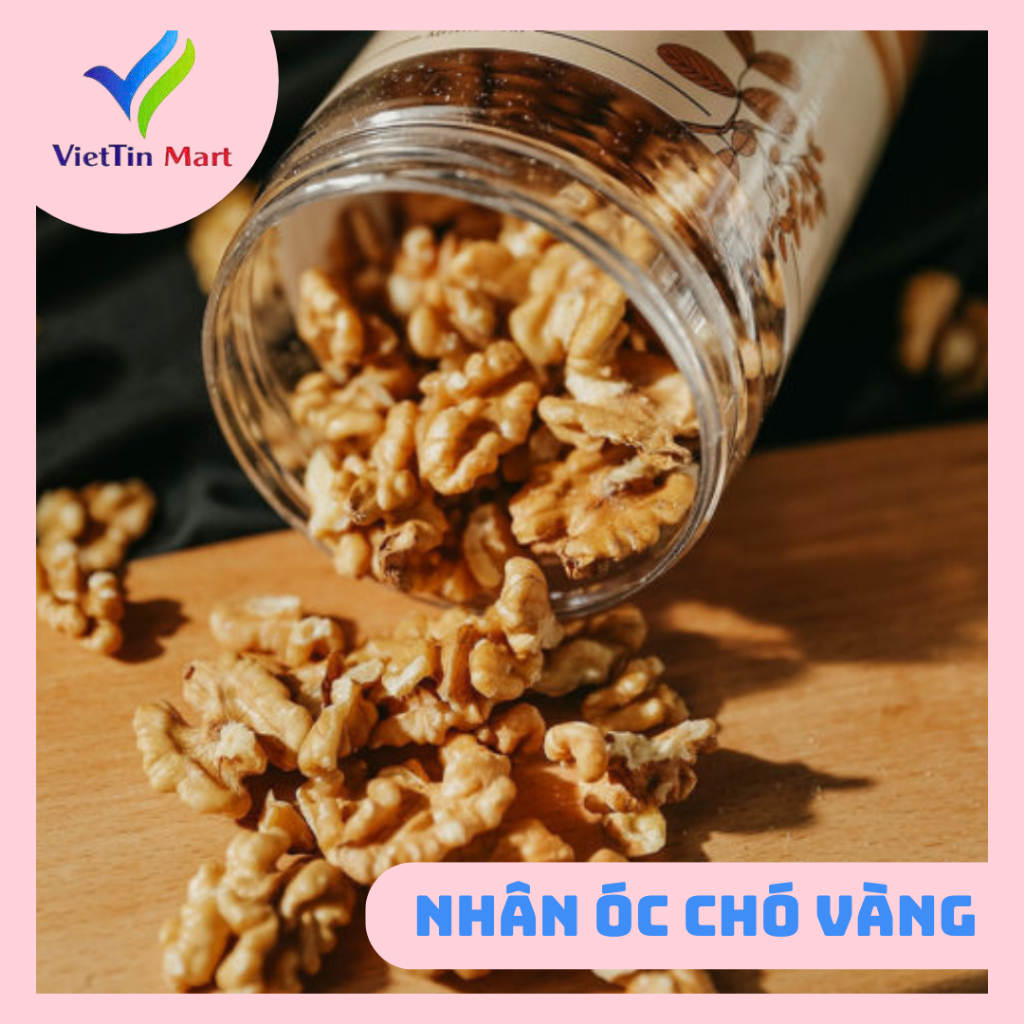 500G Nhân Óc Chó Vàng