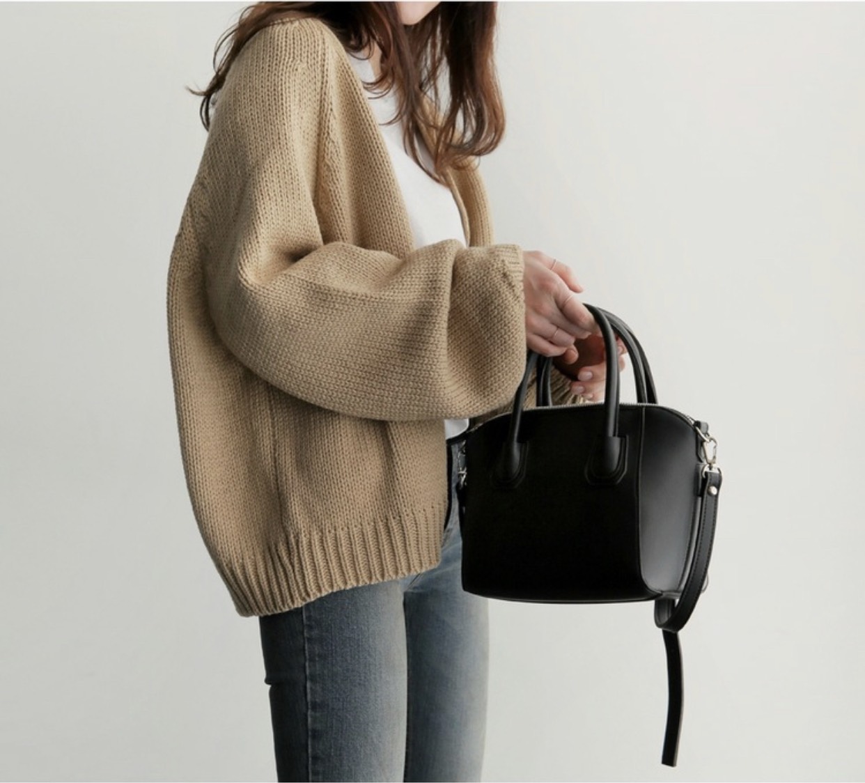 [ÁO CHOÀNG NỮ ] Áo Khoác Cardigan Len Nữ Hàn Quốc-Áo Len Nữ Basic Dày Dặn