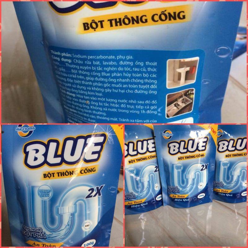 COMBO 5 GÓI BỘT THÔNG CỐNG BLUE 100GR