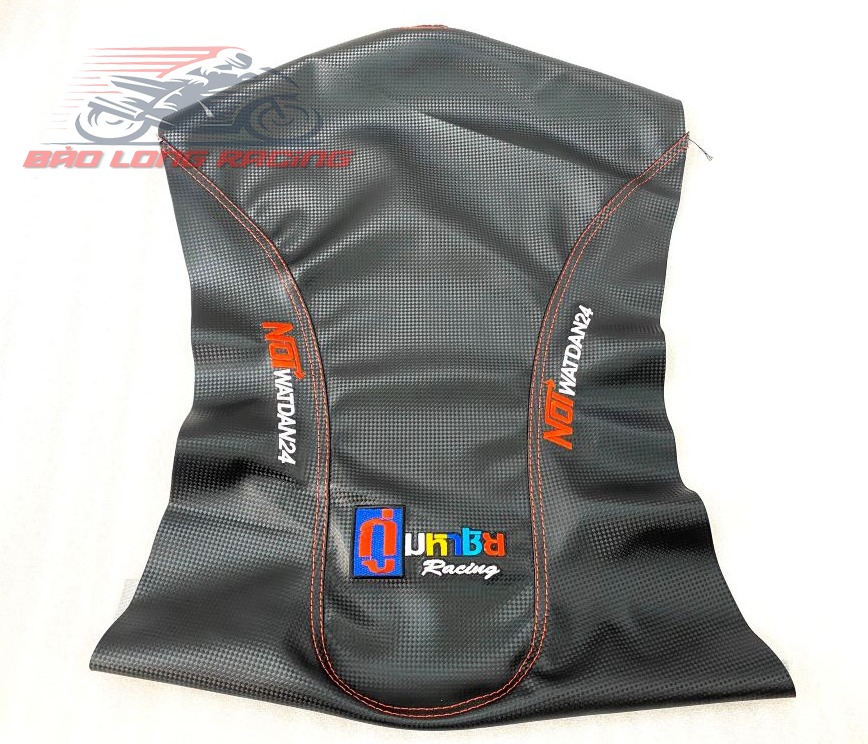 Da yên chữ Thái 3D chạy chỉ Đỏ chữ NOI gắn xe máy Exciter,Sirius,Winner,Sonic.....