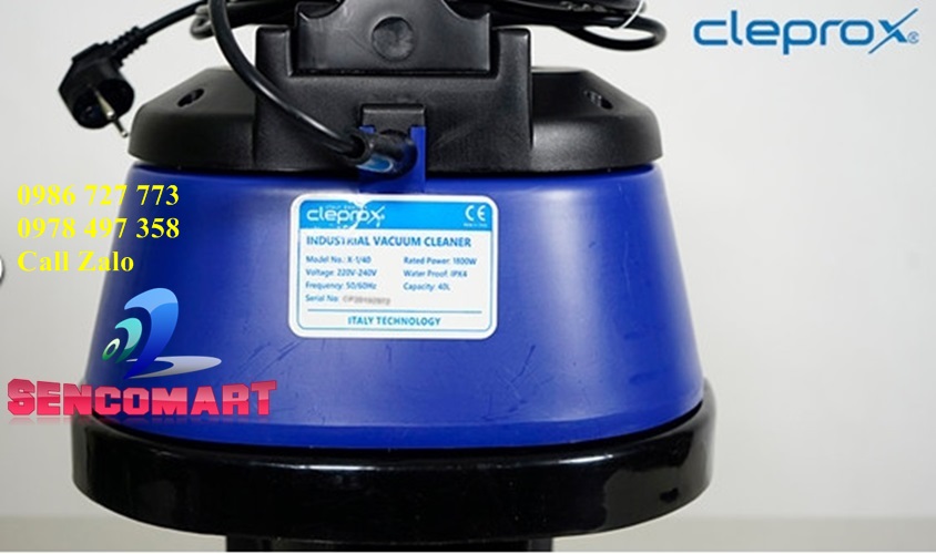 Máy hút bụi khô ướt CleproX X1/40 loại 30 lít
