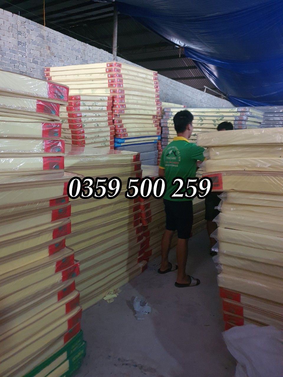 NỆM CAO SU NON ĐỦ KÍCH THƯỚC - HOẢ TỖC HCM