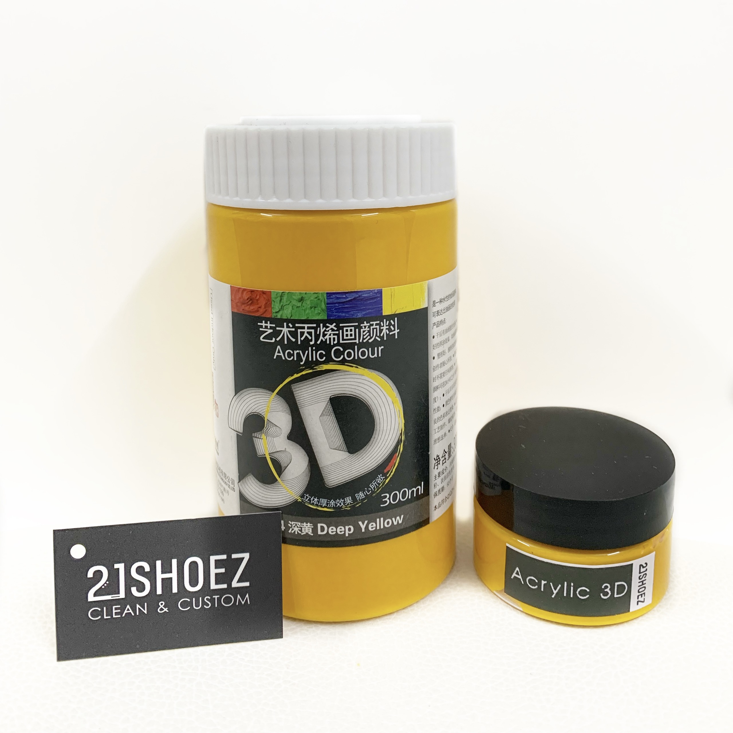 Màu Acrylic 3D-5D Custom Giày Lọ 30ml ( Bảng Màu 1 )