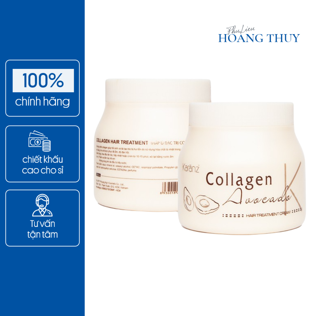 Hấp ủ Collagen Avocado KARANZ (1000ml)