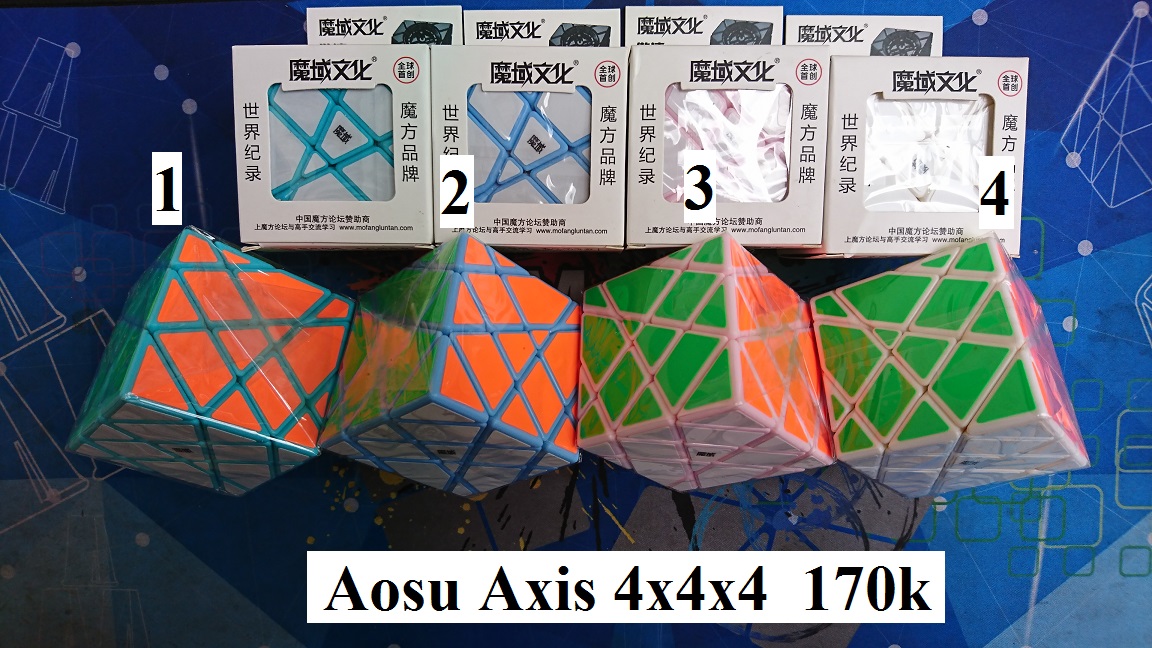 Biến thể FlagShip Siêu Giảm Giá. Moyu Aosu Axis 4x4x4