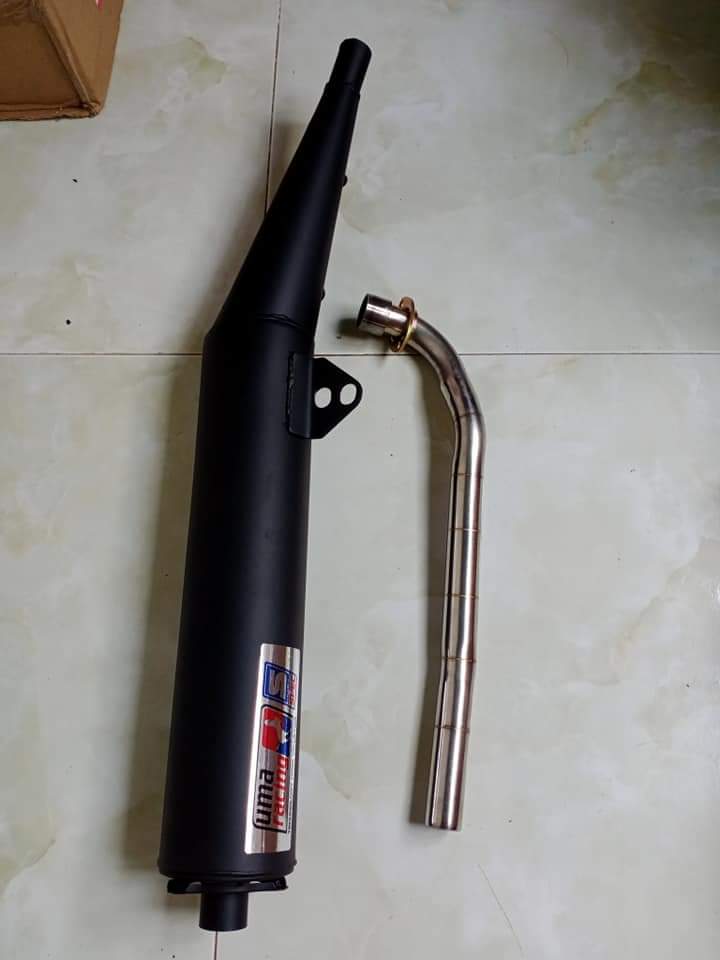 Pô uma gắn xe sirius