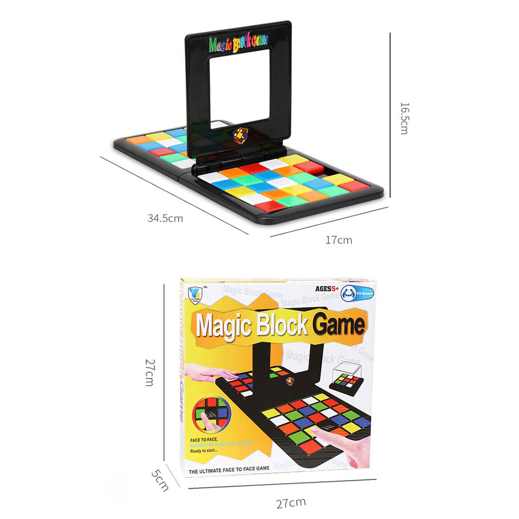 [HCM]TRÒ CHƠI RUBIK KHỐI TƯ DUY - MAGIC BLOCK GAME RUBIK RACE