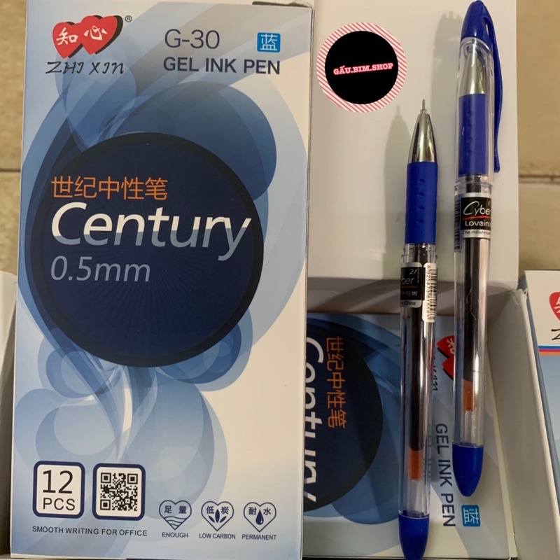 [Giá Sỉ] Hộp 12 bút bi nước cao cấp G30