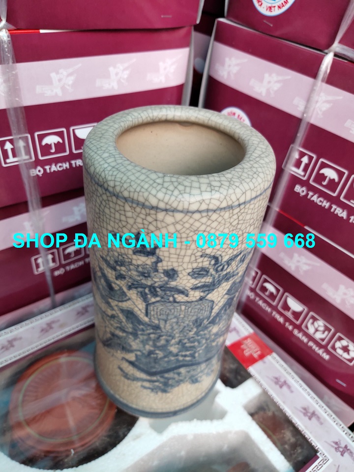Ống hương thờ men rạn các cỡ