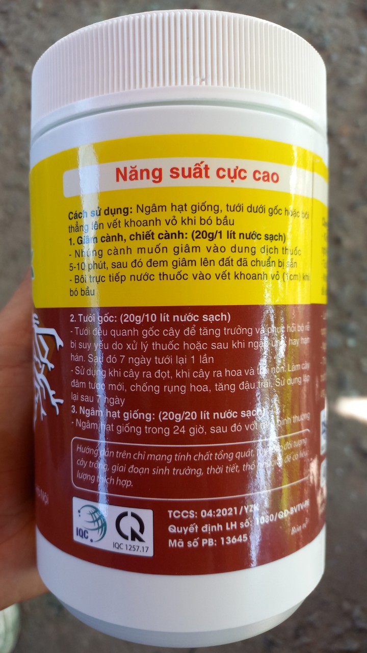 RA RỄ CỰC MẠNH HŨ 450GR