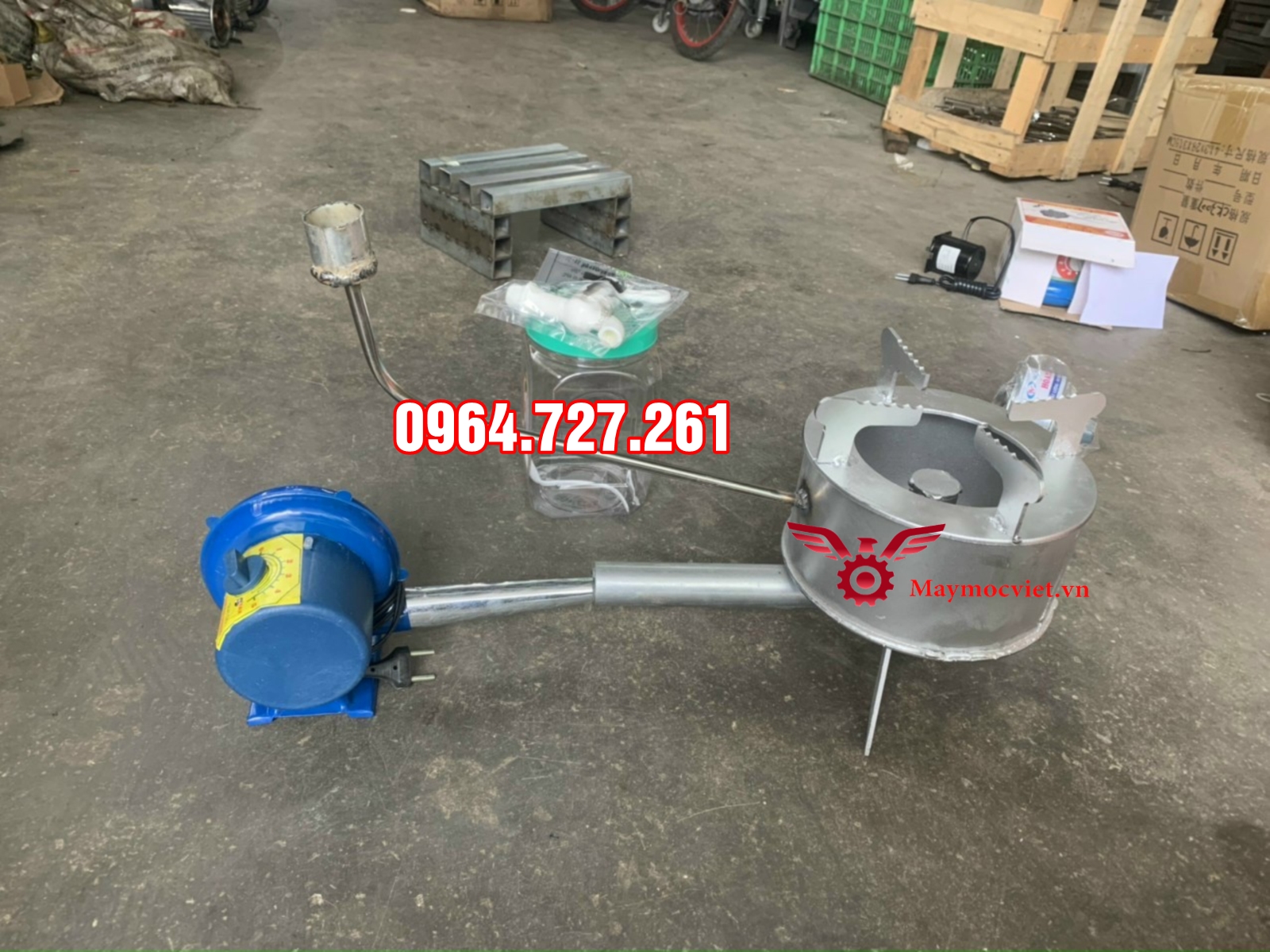 Bếp đốt dầu thải, bếp đốt nhiên liệu thừa VMB25