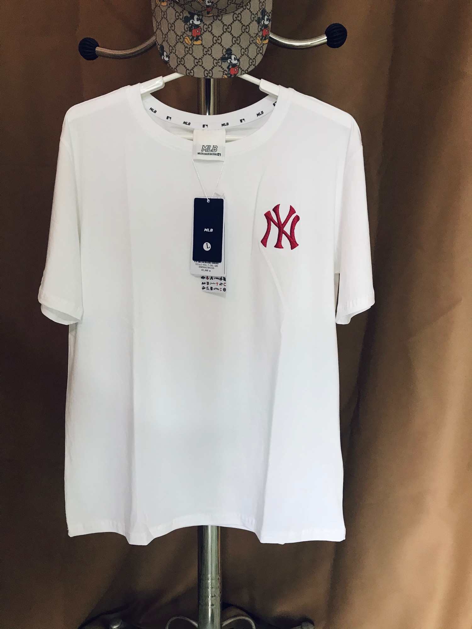 ÁO THUN MLB LOGO THÊU CAO CẤP