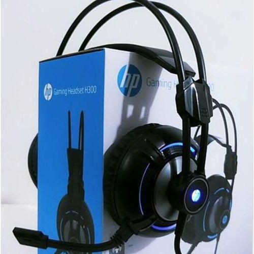 Headphone HP H300 led (USB + 3.5mm)