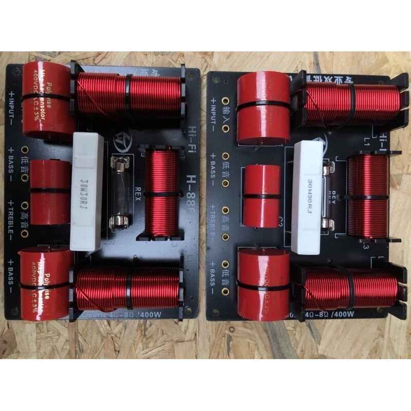 COMBO 2 MẠCH PHÂN TẦN H886 - 2 BASS 1 TREBLE
