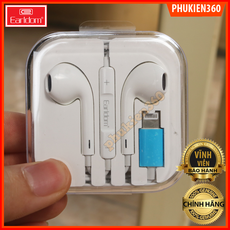 [BH Vĩnh Viễn] Tai Nghe Bluetooth Chân Lightning Earldom E21