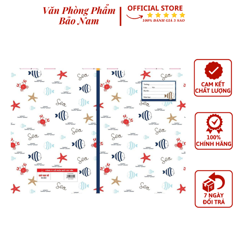 Giấy bọc vở 20 tờ