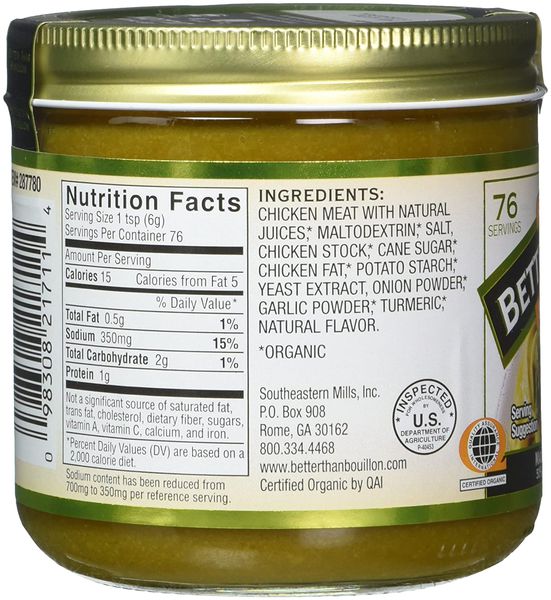 Nước cốt gà BETTER-THAN-BOUILLON Organic-Reduced-Sodium