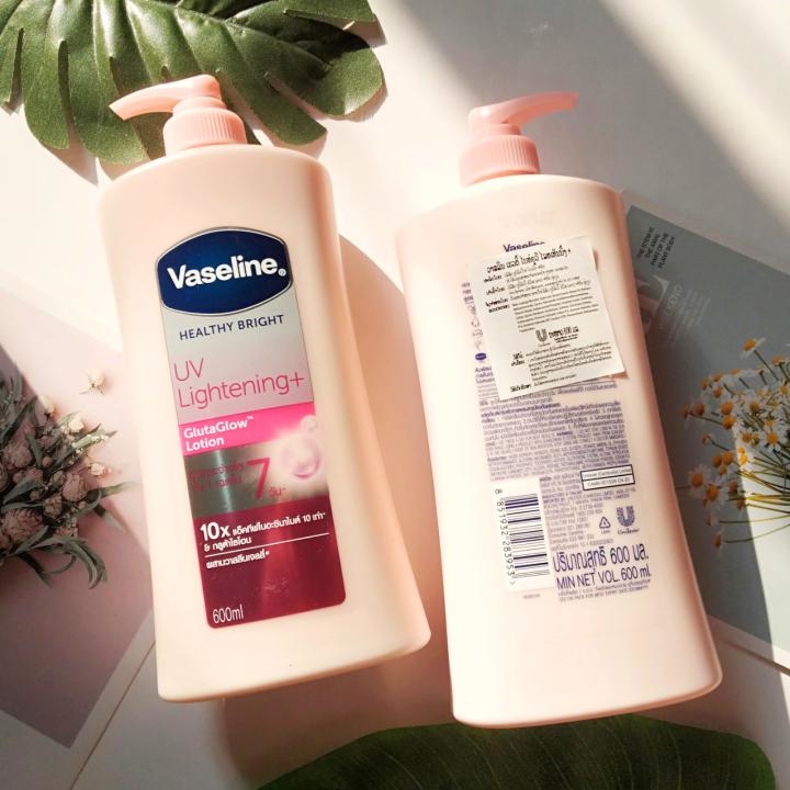 Sữa dưỡng thể trắng da Vaseline 400ml thailan