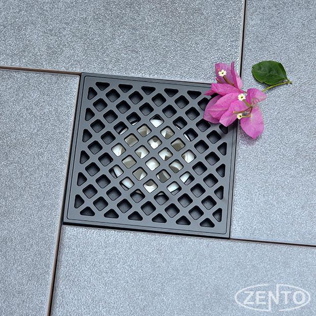 Thoát sàn chống mùi Black series Zento ZT674-1B.