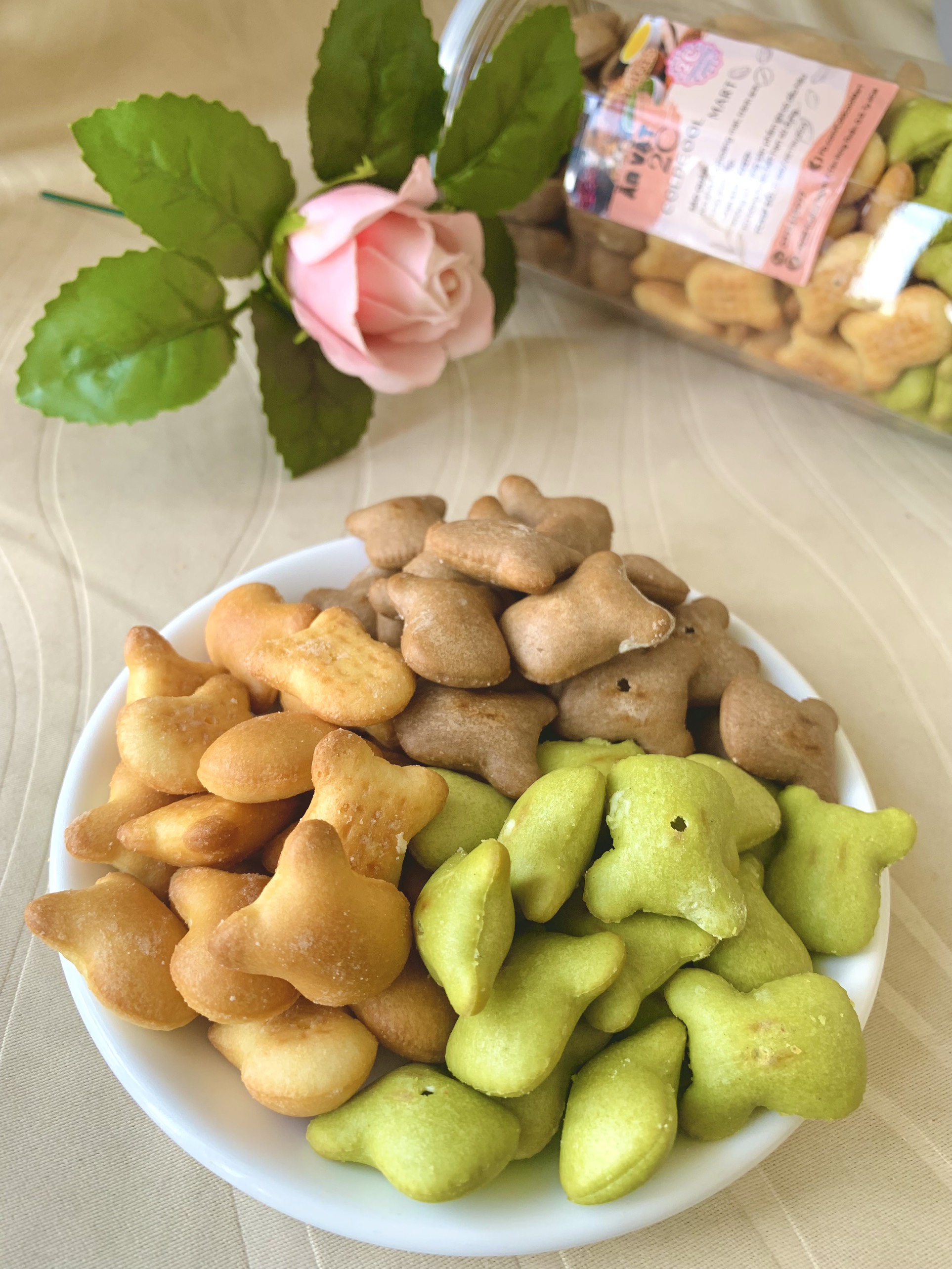 Bánh Gấu Nhân Kem Mix 3 Vị 420g 2c Mart