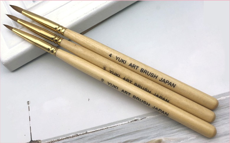 Cọ đắp bột cọ nặn hoa yuki  số 2 3 4 nail