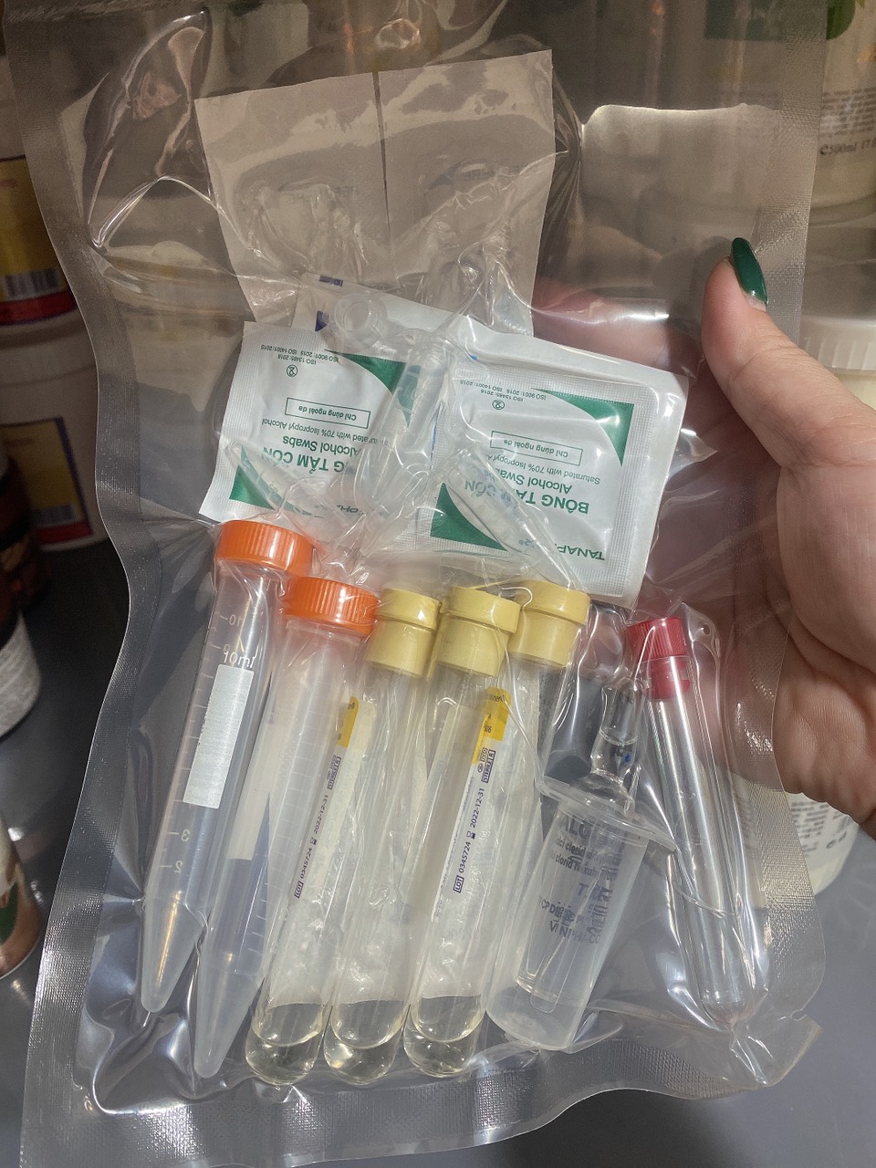 Bộ kit prp chứa hoạt hoa tiểu cầu