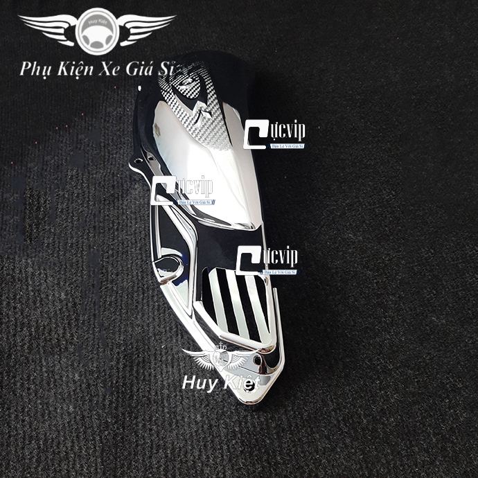 Ốp pô e vision 2014 - 2019 xi inox cao cấp ms1981
