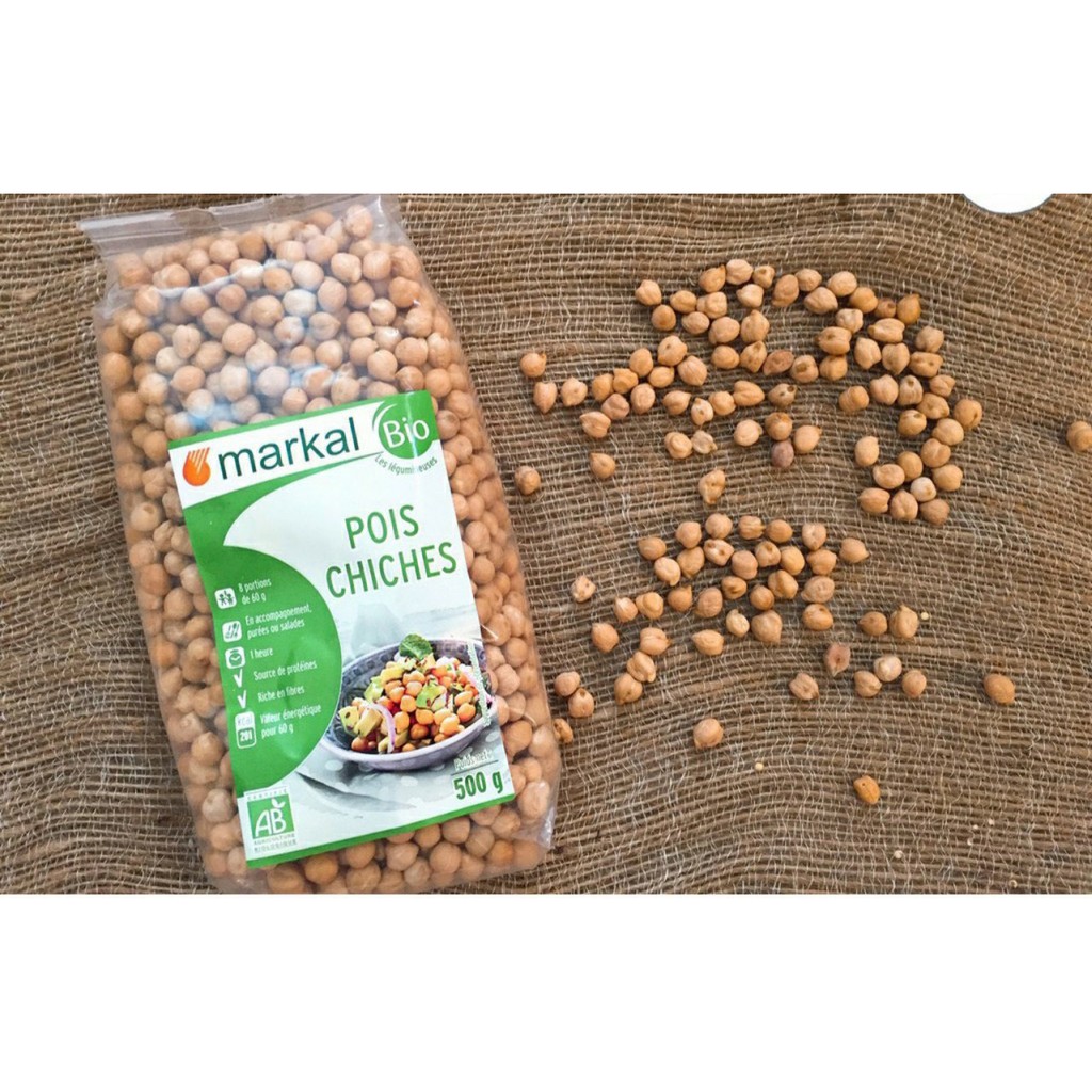 Đậu gà hữu cơ Organic Chickpeas - 500gr, Date 26/5/2025