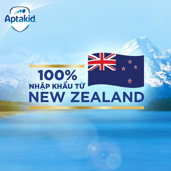 Sữa Aptamil NewZealand Số 1 2 3 900g