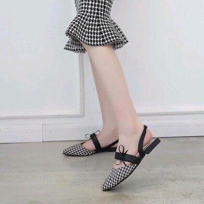 [HCM]Giày sandal bít mũi quai ngang 1p