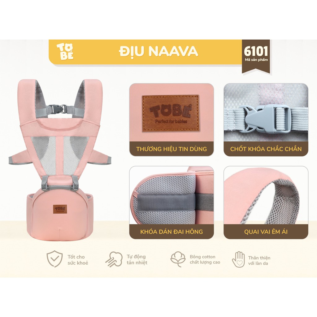Địu Em Bé Đa Năng Naava ToBé