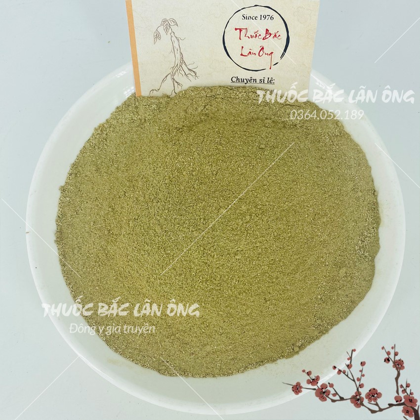 Bột ngải cứu 200g, nguyên chất, thơm mịn, bột ngải cứu ngâm chân thảo mộc - Lãn Ông