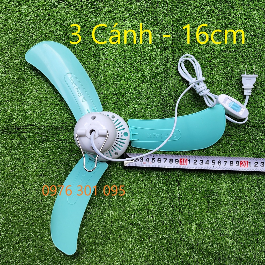 QUẠT TRẦN MINI ĐUỔI RUỒI MUỖI