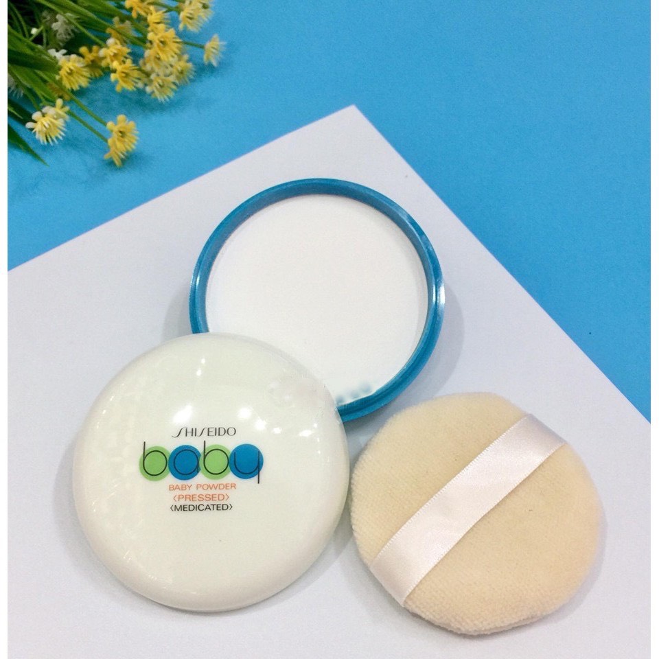 Phấn Phủ Shishedo baby Nhật Bản 50gr