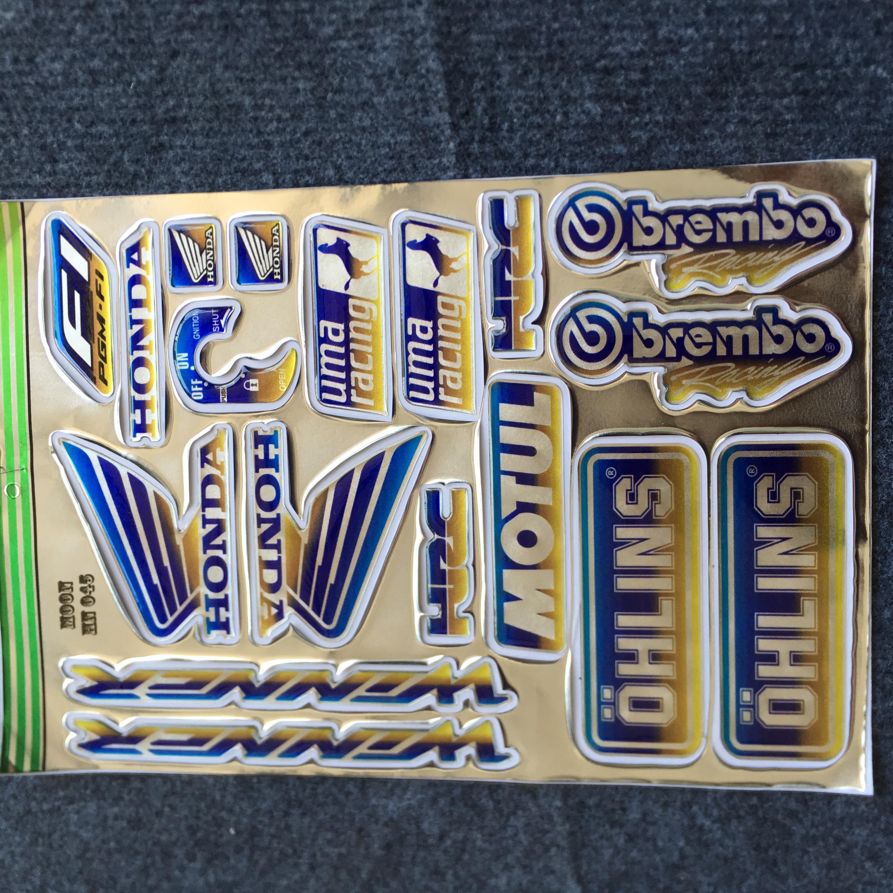 [HCM]BỘ TEM NỔI 7 MÀU CHO WINNER