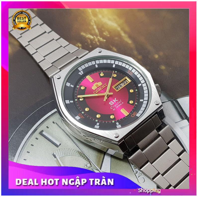 ĐỒNG HỒ CƠ NAM SK MẶT LỬA CHỐNG NƯỚC CHỐNG XƯỚC