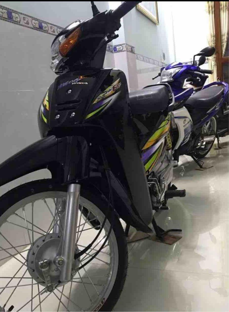 tem rời suprafit wave đời đầu dán xe đen