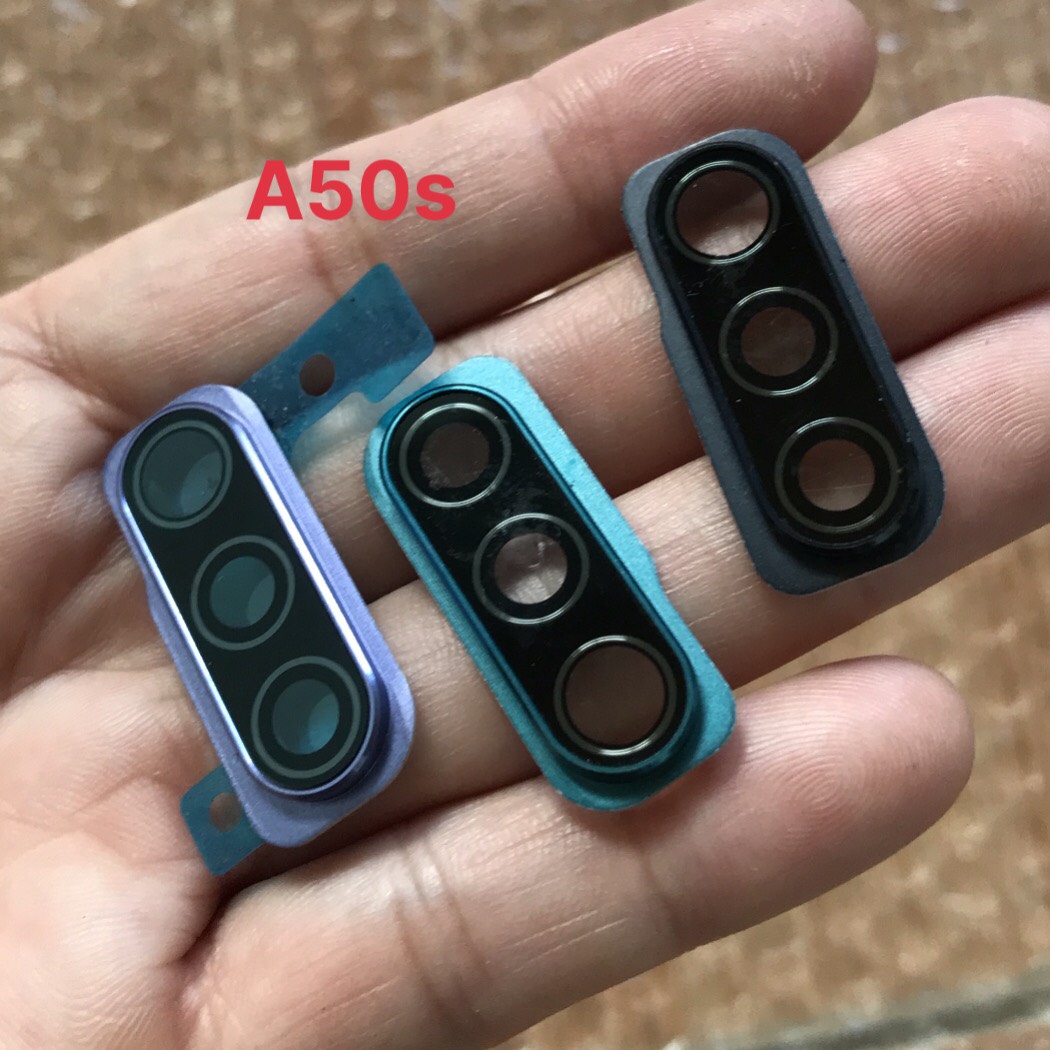 kính camera samsung A50s ( kính+vành)