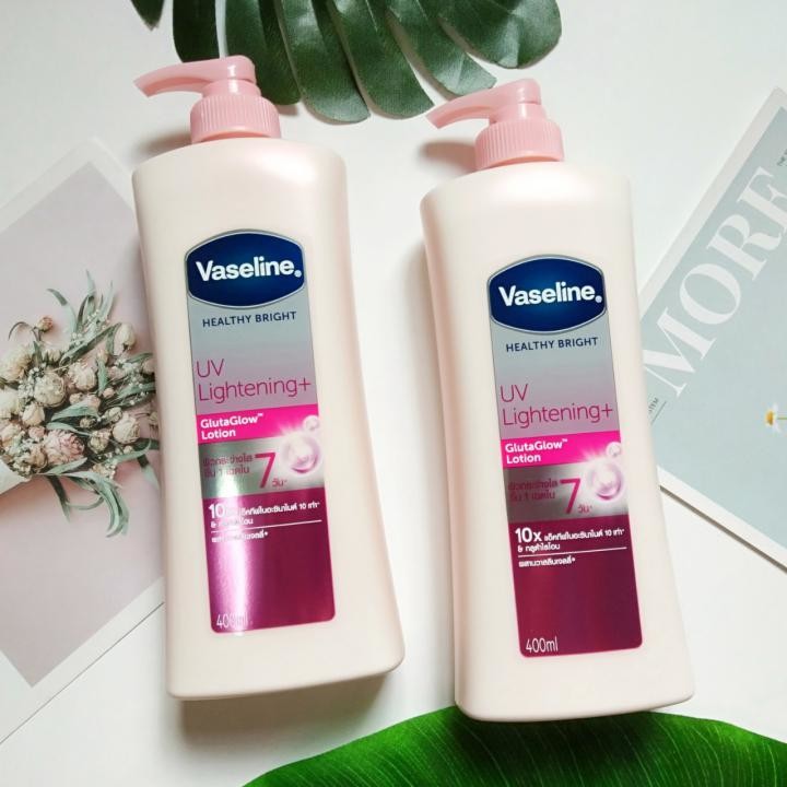 Sữa dưỡng thể trắng da Vaseline 400ml thailan