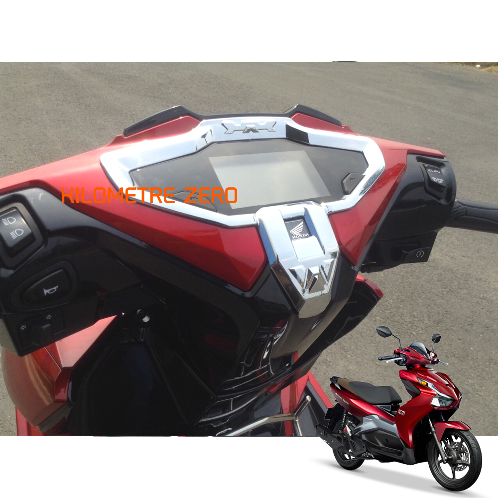 Ốp Viền Đồng Hồ Dành Cho AIR BLADE 2020 Nhựa Xi