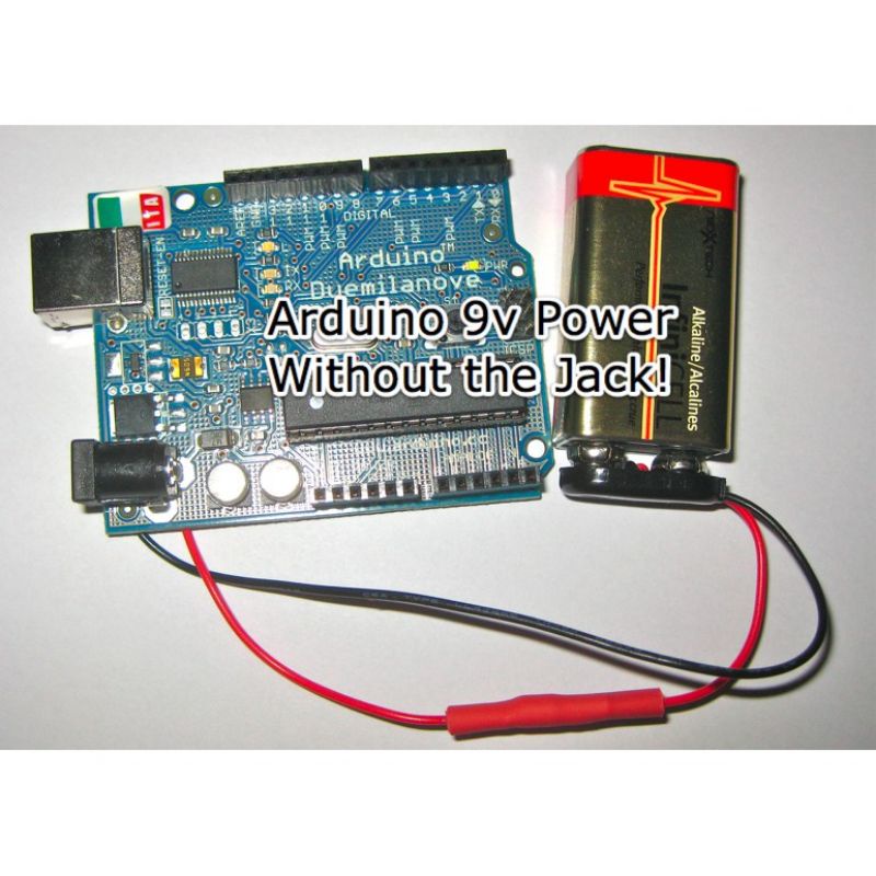 Jack dây nối pin 9v đế nối pin 9v vuông