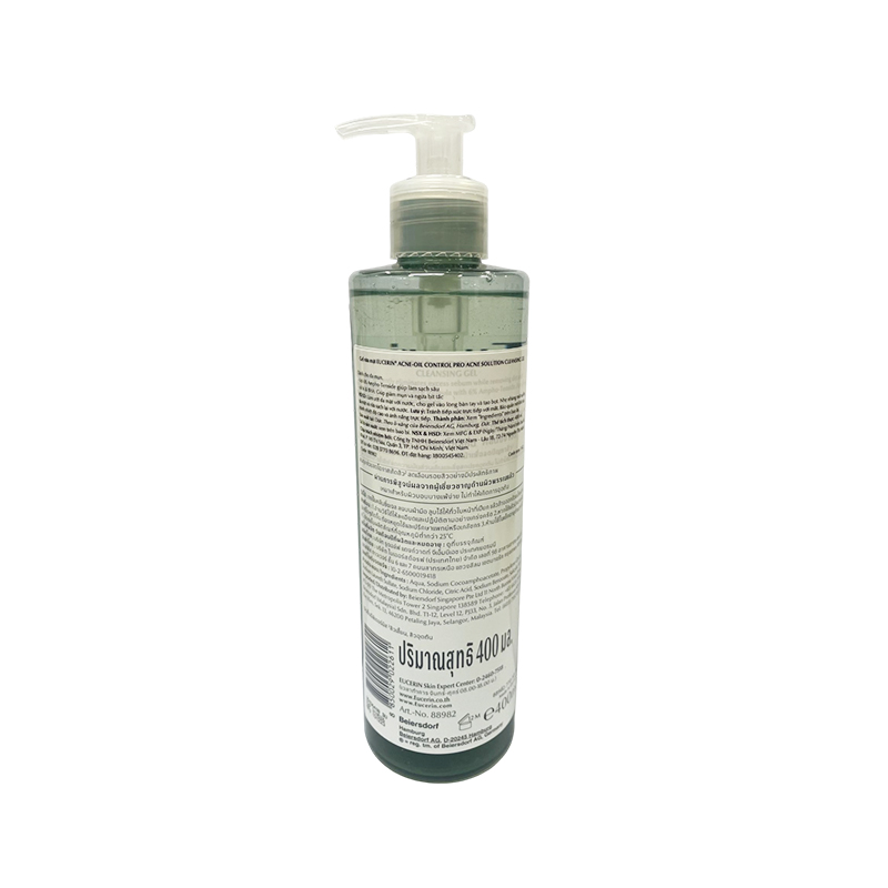 Sữa Rửa Mặt Dạng Gel Eucerin Acne-Oil Control Pro Acne Solution Cleansing Gel