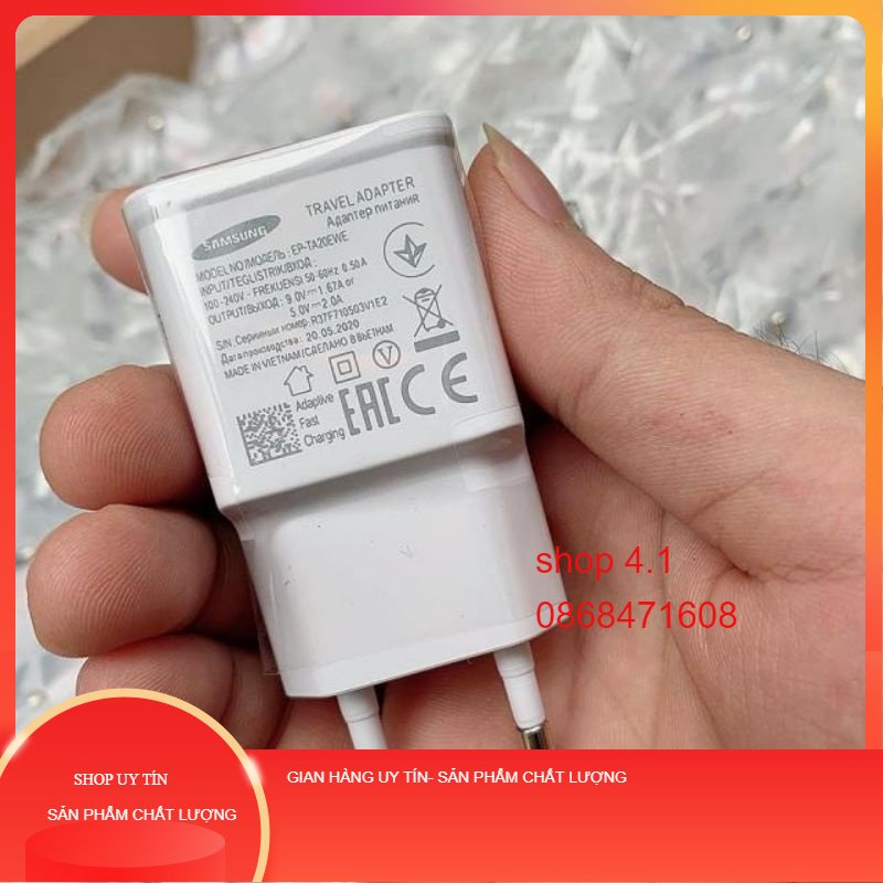 cốc sạc samsung 1A ,2A , sạc nhanh 2.0 3.0