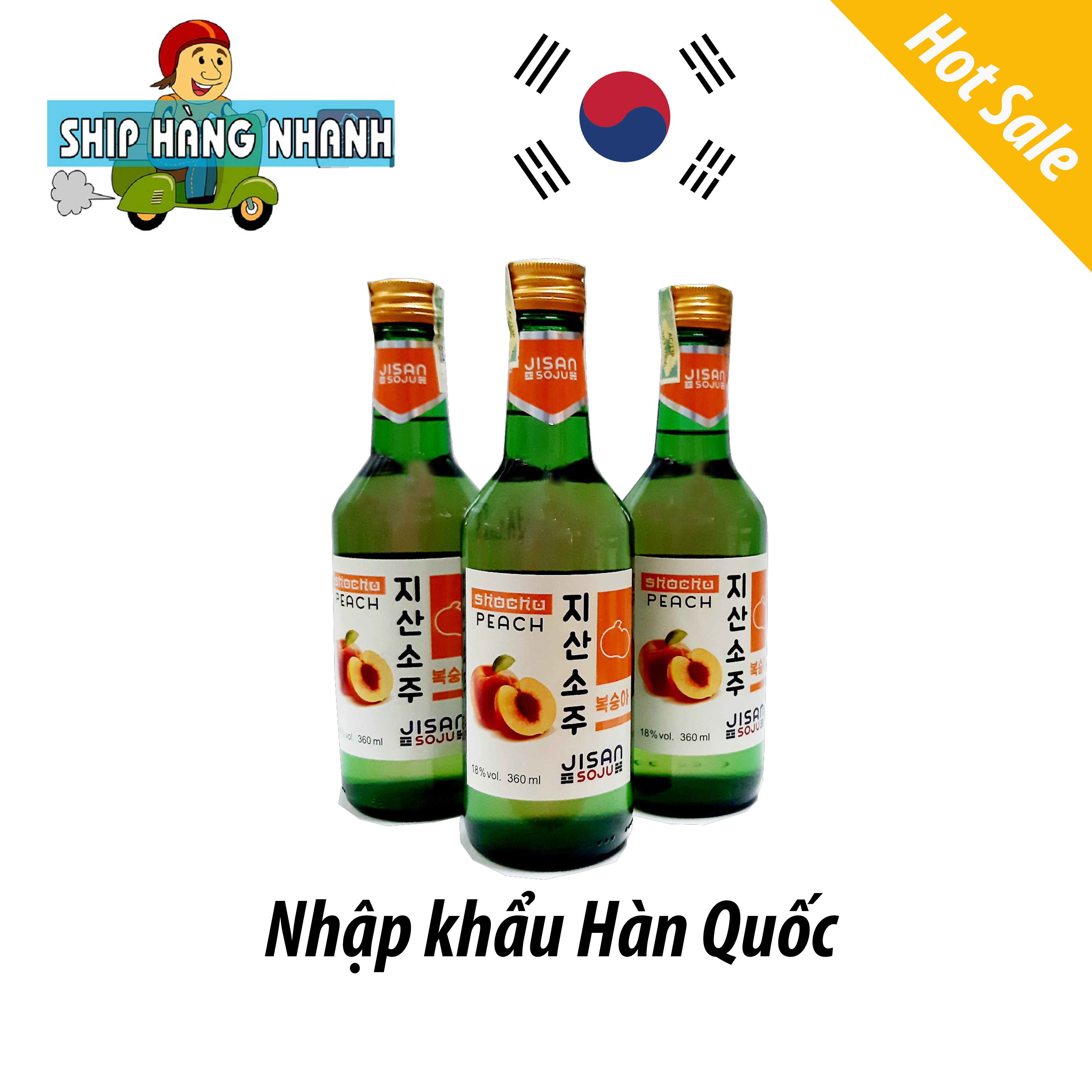Soju Sochu Hàn Quốc Nhập Khẩu đủ vị