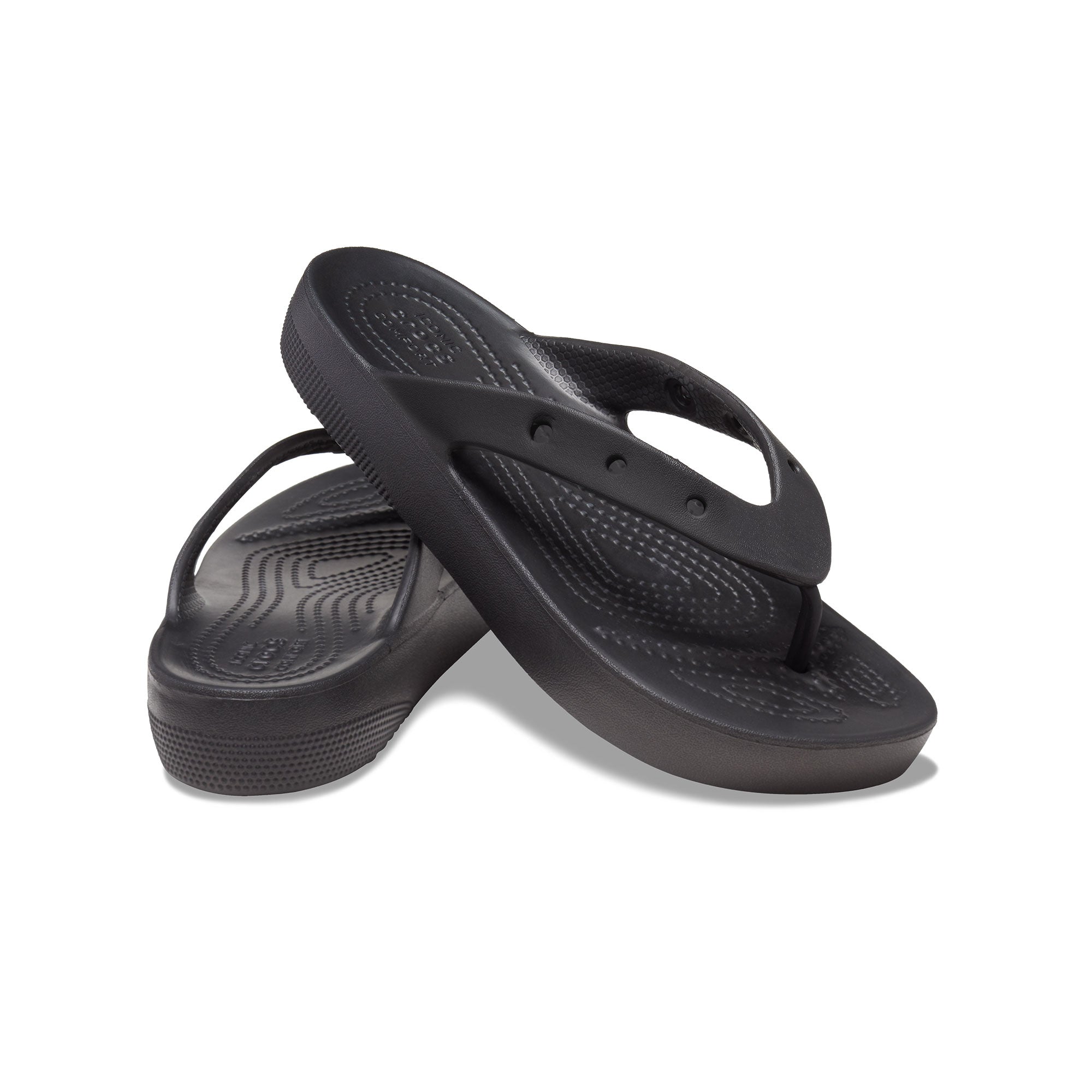 Dép xỏ ngón Nữ Crocs Platform Classic - 207714-001
