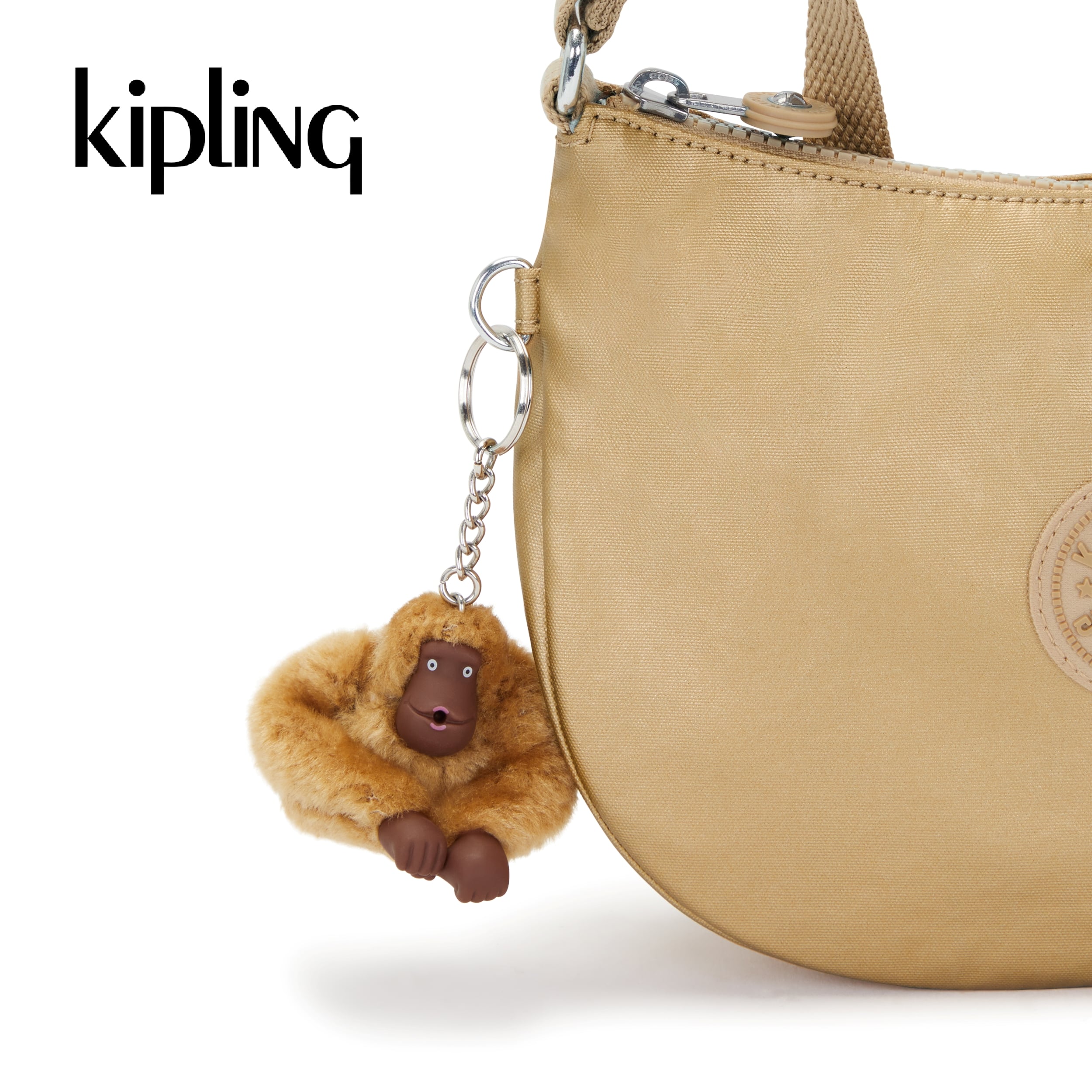 Kipling Túi Đeo Chéo CELESTE T Crossbody Bronze Metallic HUKI2085