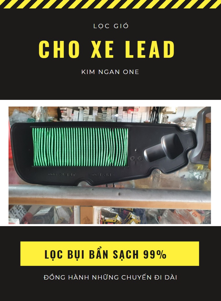 Lọc Gió Lead 125 (Lead 2021 - 2022). Hàng Công Ty