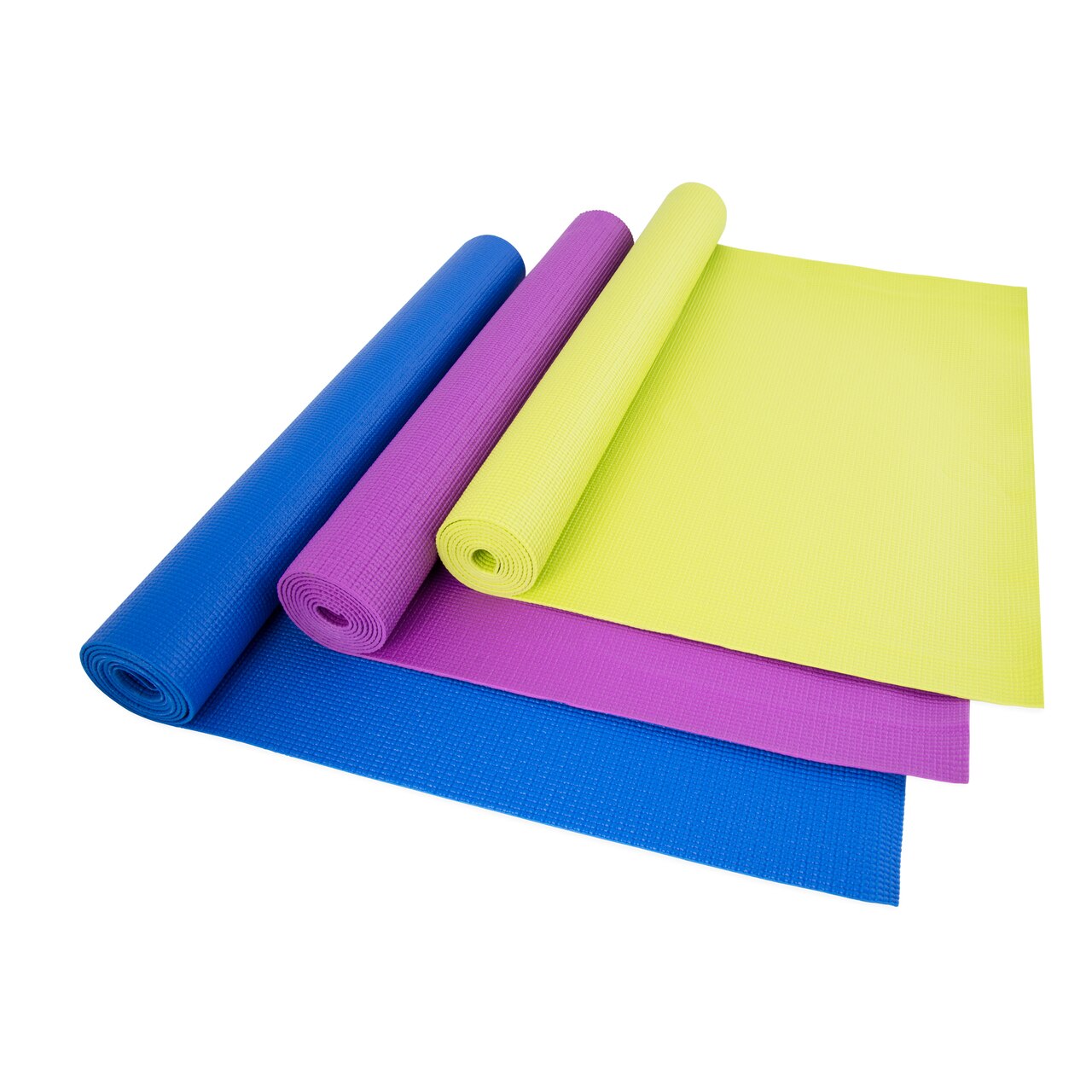 Thảm tập yoga PVC 4mm (Tặng kèm túi đựng & dây buộc thảm)
