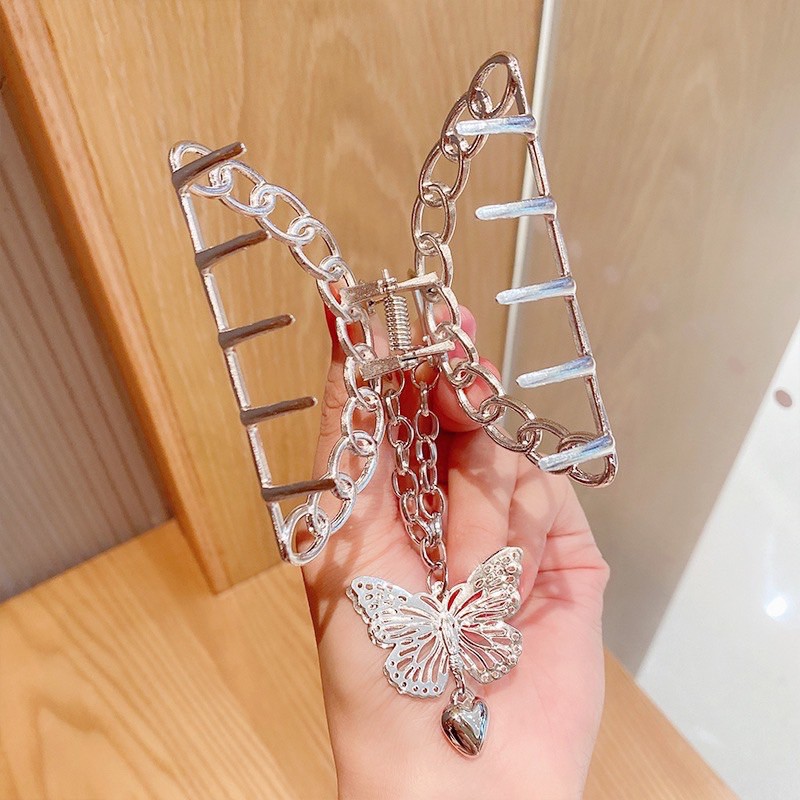 [Rẻ vô địch] Cặp tóc (kẹp) dây xích bướm