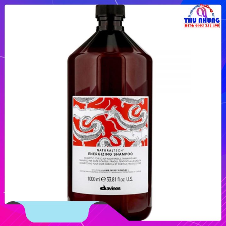 [HCM]Dầu gội chống rụng tóc DAVINES ENERGIZING Shampoo (1000ml)